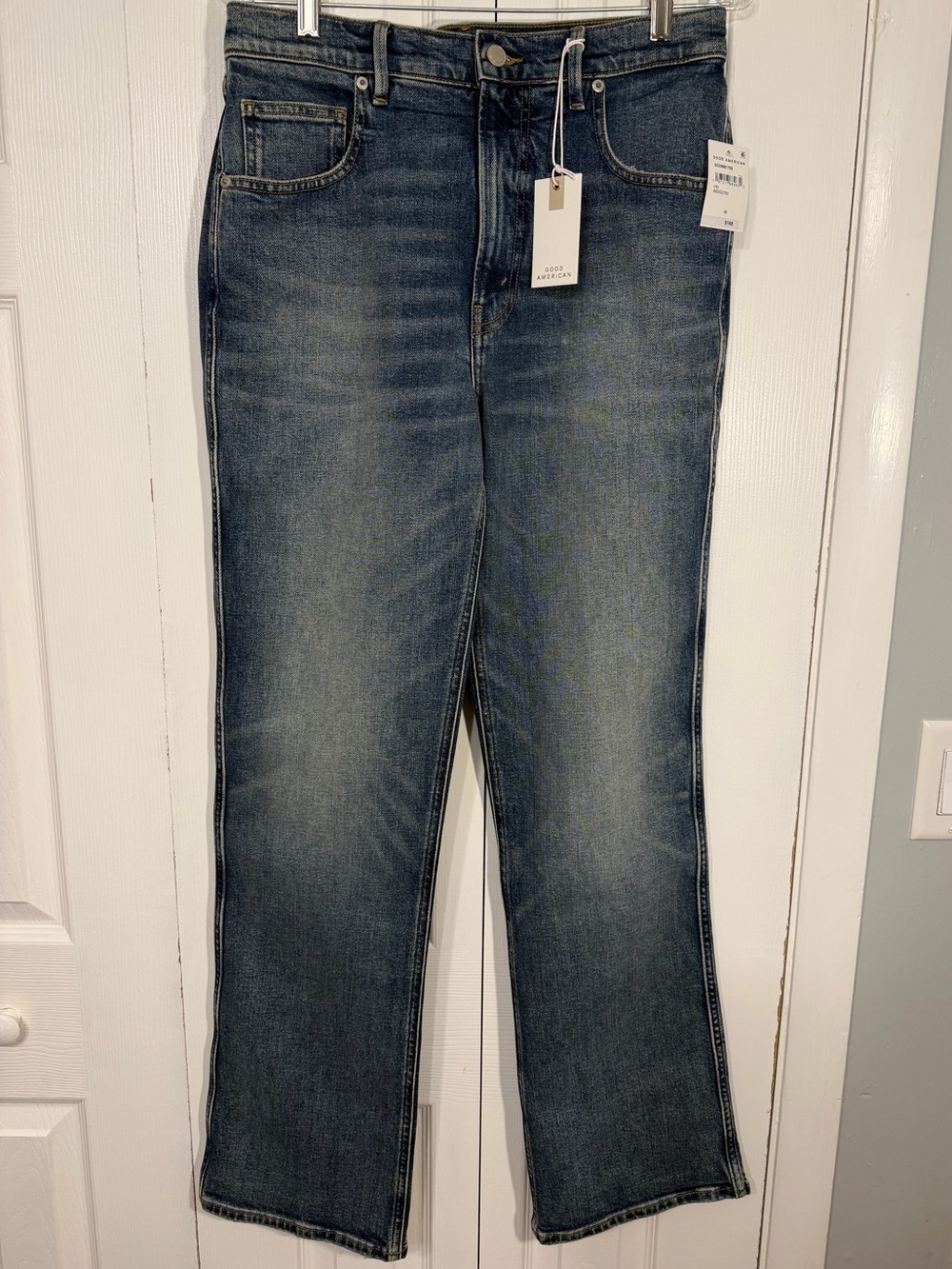 NWT Good American Good Standard Bootcut Jeans Size 10/30 Blue